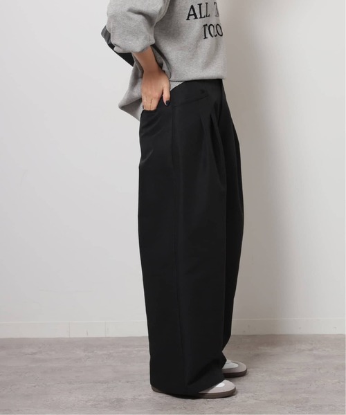 JOURNAL STANDARD relume（ジャーナルスタンダード　レリューム）の「《追加4》2タックワイドパンツ（チノパンツ・レディース・ブラック/ベージュ・38/36）」の19枚目の写真