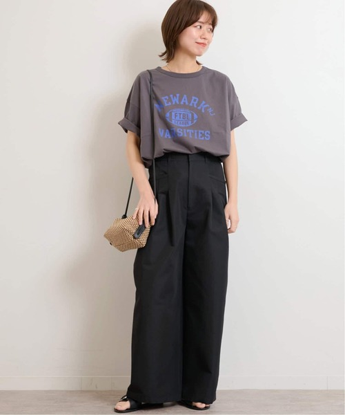 JOURNAL STANDARD relume（ジャーナルスタンダード　レリューム）の「《追加4》2タックワイドパンツ（チノパンツ・レディース・ブラック/ベージュ・38/36）」の20枚目の写真