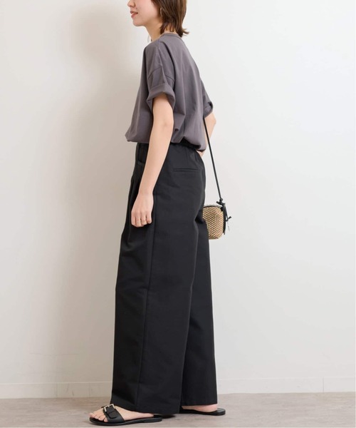 JOURNAL STANDARD relume（ジャーナルスタンダード　レリューム）の「《追加4》2タックワイドパンツ（チノパンツ・レディース・ブラック/ベージュ・38/36）」の21枚目の写真