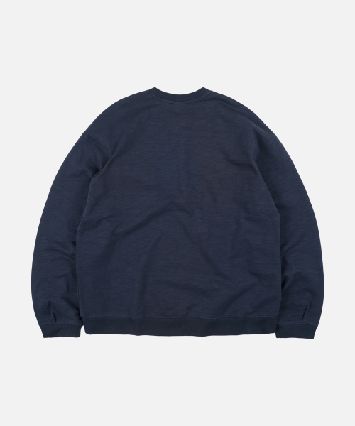 FRIZMWORKS(フリズムワークス)の「SLUB HENLEY NECK L/S TEE _ NAVY(Tシャツ/カットソー・メンズ・その他・SMALL/MEDIUM/LARGE/X-LARGE)」の2枚目の写真