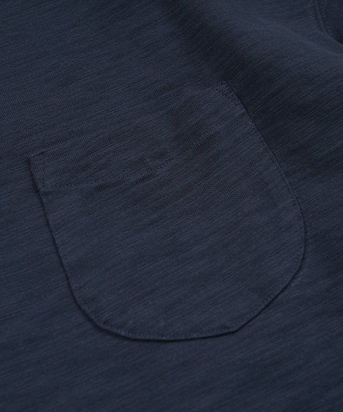FRIZMWORKS(フリズムワークス)の「SLUB HENLEY NECK L/S TEE _ NAVY(Tシャツ/カットソー・メンズ・その他・SMALL/MEDIUM/LARGE/X-LARGE)」の4枚目の写真