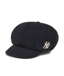 Lafayette（ラファイエット）の「エムエルビー【MLB】- ニューヨーク・ヤンキース キャップ 【New York Yankees WOOL NEWSBOY CAP BLACK 3ACBW01】（キャスケット）」