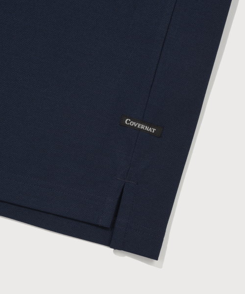 COVERNAT(カバーナット)の「シグニチャーシンボルポケットポロTシャツネイビー(ポロシャツ・レディース・その他・X-SMALL/SMALL/MEDIUM/LARGE/X-LARGE/XX-LARGE)」の3枚目の写真