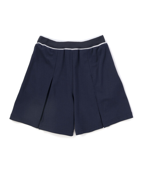 BeBe（ベベ）の「ウエストロゴポンチボックスプリーツキュロットパンツ（その他パンツ・キッズ・ネイビー/ブラウン・120cm/110cm/140cm/150cm/130cm）」の8枚目の写真