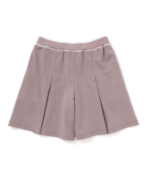 BeBe（ベベ）の「ウエストロゴポンチボックスプリーツキュロットパンツ（その他パンツ・キッズ・ネイビー/ブラウン・120cm/110cm/140cm/150cm/130cm）」の10枚目の写真