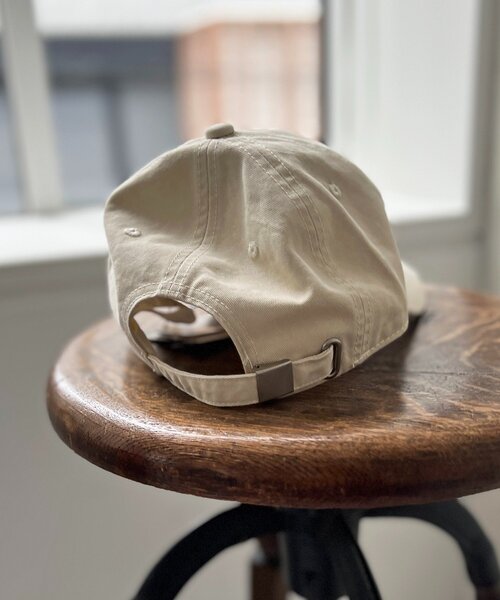 un dix cors（アンディコール）の「athletic deptキャップ（キャップ・レディース・アイボリー/ブラック/ネイビー・FREE）」の6枚目の写真