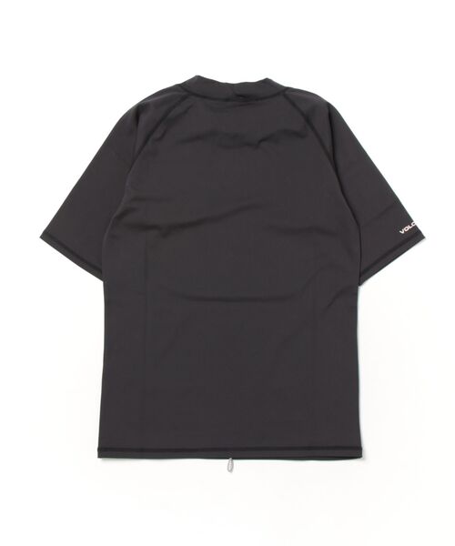 VOLCOM(ボルコム)の「VOLCOM/ボルコム 水着 ラッシュガード 半袖 Tシャツ UVカット STONE LOGO SS RASH VLY261013(ラッシュガード・メンズ・ブラック・M/XL/L)」の2枚目の写真