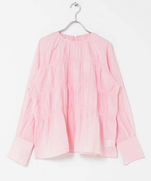 KBF(ケイビーエフ)の「ティアードブラウス(シャツ/ブラウス・レディース・アイボリー/ピンク/ブラック・ONE)」の19枚目の写真