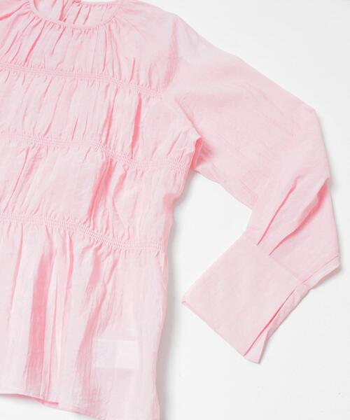 KBF(ケイビーエフ)の「ティアードブラウス(シャツ/ブラウス・レディース・アイボリー/ピンク/ブラック・ONE)」の20枚目の写真