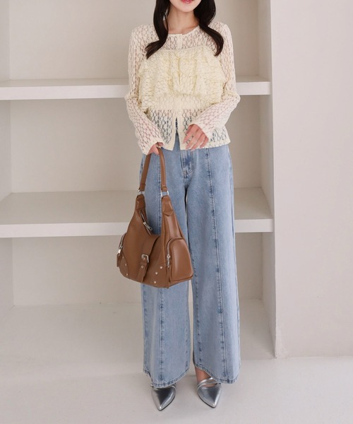 archives（アルシーヴ）の「フリルビスチェカットレースアンサンブル（アンサンブル・レディース・オフホワイト/アイボリー/ブラック・MEDIUM）」の18枚目の写真