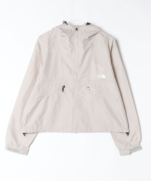 FREAK'S STORE（フリークスストア）の「限定展開 THE NORTH FACE/ザ・ノース・フェイス Short Compact Jacket/ショートコンパクトジャケット（マウンテンパーカー・レディース・ベージュ/ピンク/ナチュラル/ブラック・LARGE/X-LARGE）」の3枚目の写真