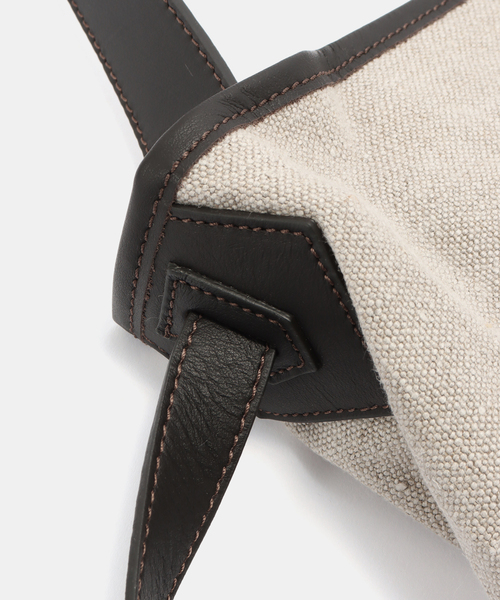 marco masi(マルコマージ)の「【MARCO MASI/マルコマージ】 LINEN TOTE(トートバッグ・レディース・ベージュ・FREE)」の9枚目の写真