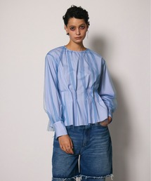 VERSEAU（ヴェルソー）の「【 VERSEAU / ヴェルソー 】 ボリュームスリーブブラウス　23810106　JON（シャツ/ブラウス）」