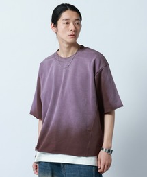 RAGEBLUE(���C�W�u���[)��Pigment Design Cropped T-Shirt/�s�O�����g���H�N���b�v�hT�V���c(T�V���c/�J�b�g�\�[)