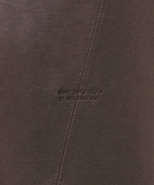 RAGEBLUE(レイジブルー)の「Pigment Design Cropped T-Shirt/ピグメント加工クロップドTシャツ(Tシャツ/カットソー・メンズ・ダークブラウン/サックスブルー/その他19/グレー系その他/ブラウン・MEDIUM/LARGE)」の14枚目の写真