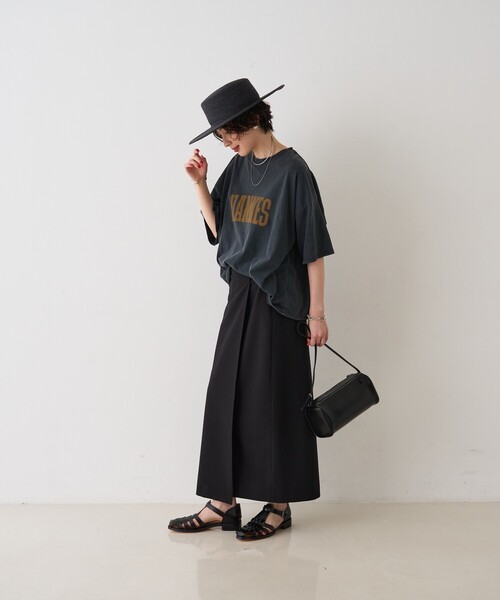 YAHKI(ヤーキ)の「【YAHKI/ヤーキ】SOFT W FACEワンショルダーミニバッグ(ショルダーバッグ・レディース・ブラック/グレー・フリー)」の13枚目の写真