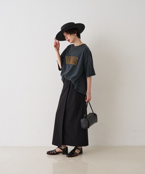 YAHKI(ヤーキ)の「【YAHKI/ヤーキ】SOFT W FACEワンショルダーミニバッグ(ショルダーバッグ・レディース・ブラック/グレー・フリー)」の14枚目の写真