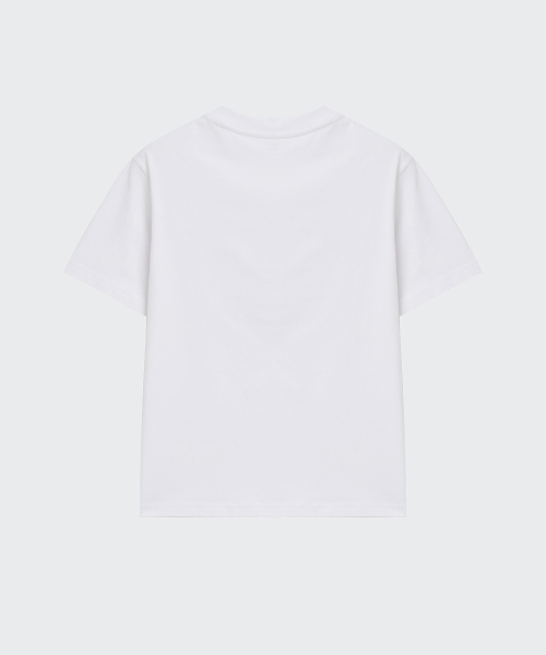 MUSINSA STANDARD KIDS（ムシンサスタンダードキッズ）の「[スロコースターコラボ] ブルームブルームTシャツ [ホワイト]（Tシャツ/カットソー・レディース・その他・120/130/140/150/160）」の4枚目の写真