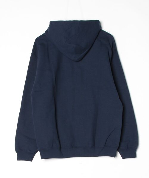 GILDAN（ギルダン）の「【T18】【GILDAN/ギルダン】8.0oz MENS PULLOVER HOOD SWEATSHIRT（パーカー・メンズ・ネイビー・MEDIUM）」の2枚目の写真