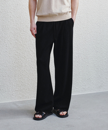 J'RIUM（ジェイリウム）の「コットンサマーエッセンシャルドローストリングパンツブラック（その他パンツ）」