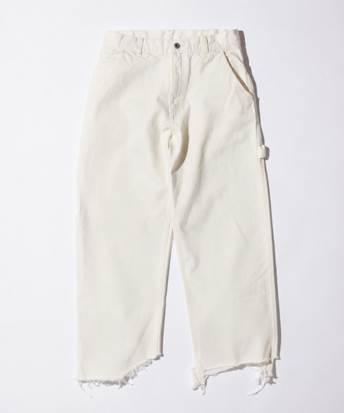 JOURNAL STANDARD(ジャーナルスタンダード)の「13オンス ペインター ルーズ カット パンツ(デニムパンツ・メンズ・アイボリー/ブラックミックス/ブルー系その他・MEDIUM/LARGE)」の1枚目の写真