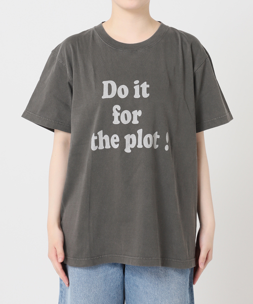 journal standard L'essage(ジャーナルスタンダードレサージュ)の「【Do it~】ピグメントTシャツ(Tシャツ/カットソー・レディース・ホワイト/ブラック・FREE)」の18枚目の写真