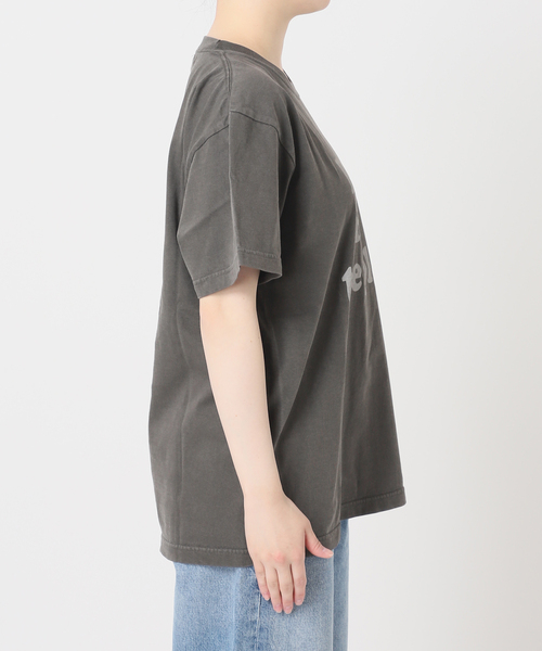 journal standard L'essage(ジャーナルスタンダードレサージュ)の「【Do it~】ピグメントTシャツ(Tシャツ/カットソー・レディース・ホワイト/ブラック・FREE)」の9枚目の写真