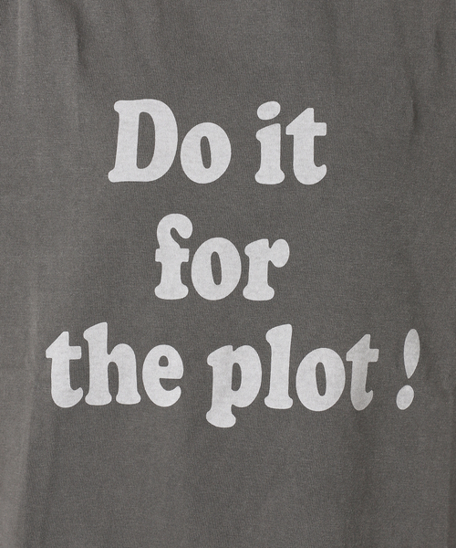 journal standard L'essage(ジャーナルスタンダードレサージュ)の「【Do it~】ピグメントTシャツ(Tシャツ/カットソー・レディース・ホワイト/ブラック・FREE)」の4枚目の写真