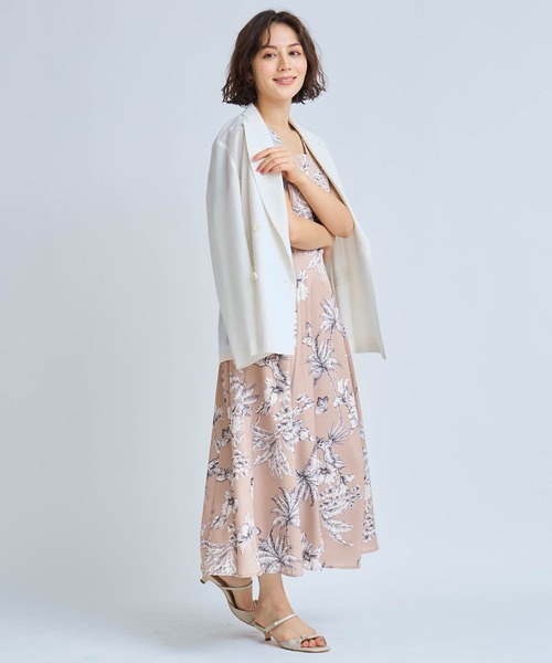 NOELA(ノエラ)の「ボタニカルプリントワンピース(ワンピース・レディース・キャメル/ライトグレー/その他1・S/M)」の15枚目の写真