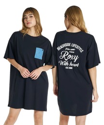 ROXY（ロキシー）の「ROXY WITH HEART ミニワンピース 【2026年夏モデル】/ロキシーTシャツワンピース（ワンピース）」