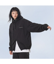 MASMARULEZ APPAREL（マスマルールズ アパレル）の「Essential Two Way Light Windbreaker_Black（ナイロンジャケット）」
