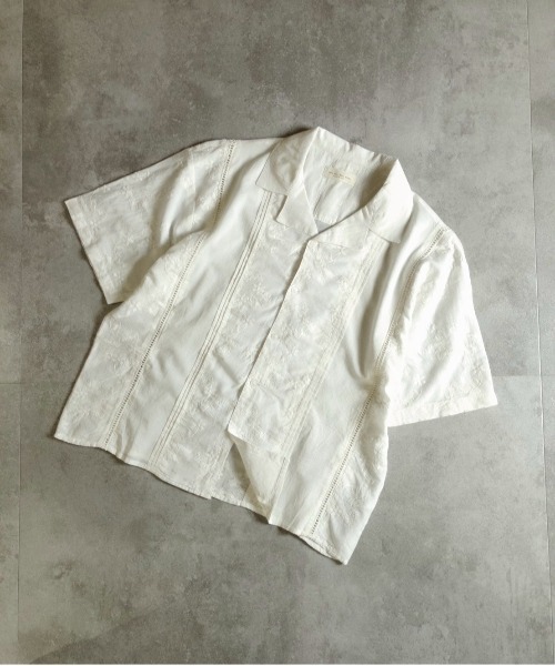 MANYMENMANYMINDS / Embroidery / Cotton boil T‑shirt