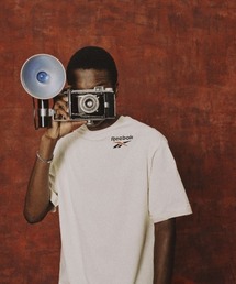 Reebok(���[�{�b�N)�̃R�_�b�N �����j���O �O���t�B�b�N T�V���c / KODAK GRAPHIC RUN TEE(T�V���c/�J�b�g�\�[)