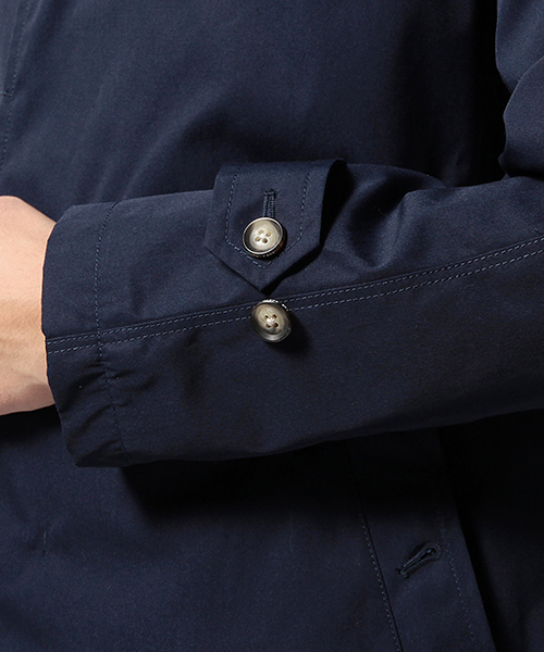 BEAMS(ビームス)の「●THE NORTH FACE PURPLE LABEL×BEAMS / 別注 ステンカラーコート 16SS(ステンカラーコート・メンズ・ベージュ/ネイビー・MEDIUM/SMALL/LARGE)」の3枚目の写真