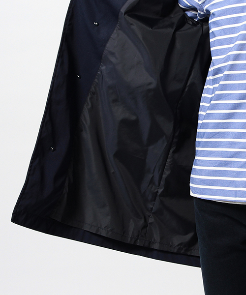 BEAMS(ビームス)の「●THE NORTH FACE PURPLE LABEL×BEAMS / 別注 ステンカラーコート 16SS(ステンカラーコート・メンズ・ベージュ/ネイビー・MEDIUM/SMALL/LARGE)」の18枚目の写真