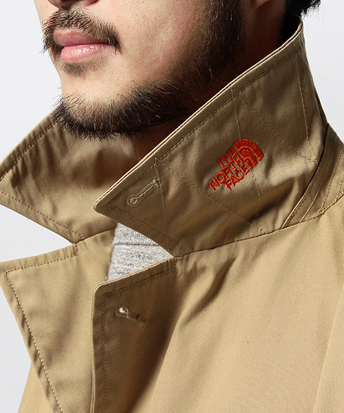 BEAMS(ビームス)の「●THE NORTH FACE PURPLE LABEL×BEAMS / 別注 ステンカラーコート 16SS(ステンカラーコート・メンズ・ベージュ/ネイビー・MEDIUM/SMALL/LARGE)」の14枚目の写真