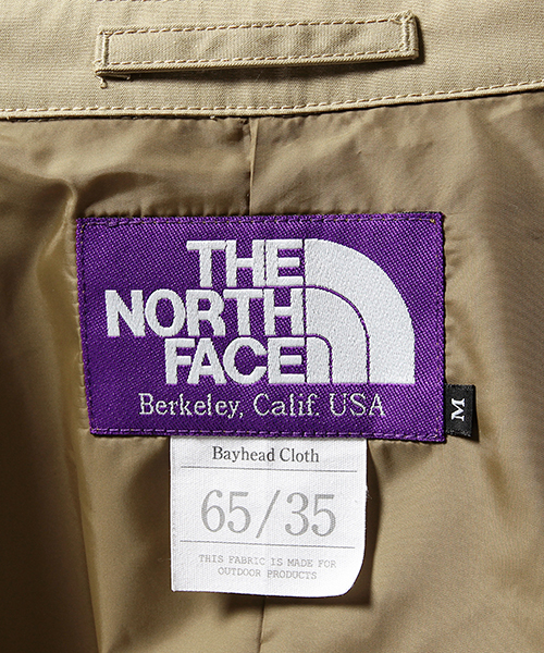 BEAMS(ビームス)の「●THE NORTH FACE PURPLE LABEL×BEAMS / 別注 ステンカラーコート 16SS(ステンカラーコート・メンズ・ベージュ/ネイビー・MEDIUM/SMALL/LARGE)」の15枚目の写真