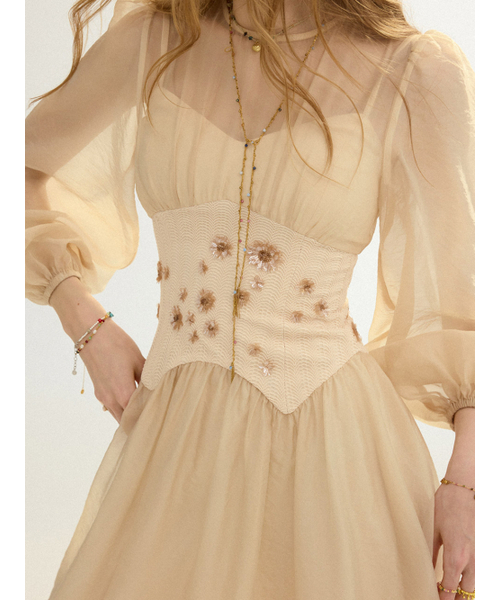 SINCETHEN(シンスゼン)の「ドエリア シフォン ロングワンピース(ワンピース・レディース・その他・SMALL/MEDIUM/LARGE)」の7枚目の写真