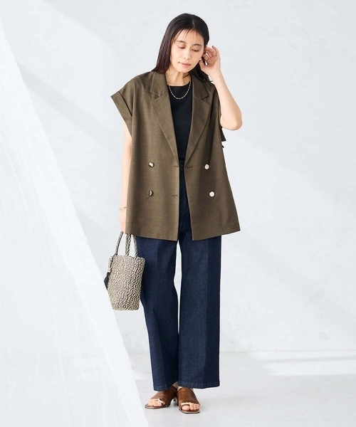 a.v.v(アーヴェヴェ)の「トングサンダル(その他シューズ・レディース・ブラウン/ブラック・23.5/24.5)」の7枚目の写真