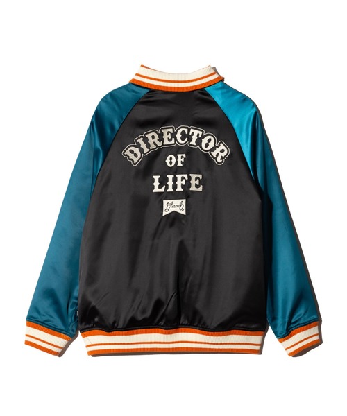 glamb(グラム)の「Director Satin Jacket / ディレクターサテンジャケット(スカジャン・メンズ・アイボリー/ブラック・S/M/L)」の6枚目の写真