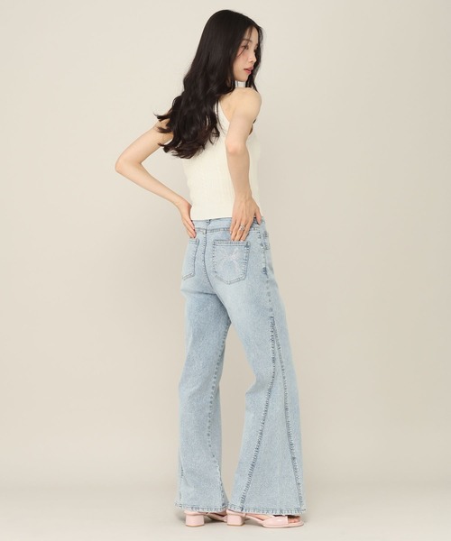 Heather(ヘザー)の「カップ付きアメスリケーブルニット 815677(ニット/セーター・レディース・アイボリー/レッド/ネイビー・FREE)」の10枚目の写真