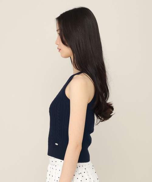 Heather(ヘザー)の「カップ付きアメスリケーブルニット 815677(ニット/セーター・レディース・アイボリー/レッド/ネイビー・FREE)」の20枚目の写真