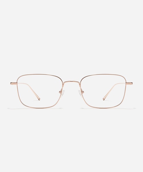 CARIN(カリン)の「CARIN(カリン) LIKA S メガネ(メガネ・レディース・ローズ系/シルバー系/ブラック・FREE)」の2枚目の写真