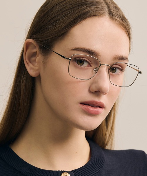 CARIN(カリン)の「CARIN(カリン) LIKA S メガネ(メガネ・レディース・ローズ系/シルバー系/ブラック・FREE)」の15枚目の写真