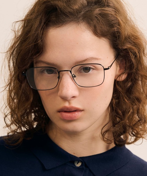 CARIN(カリン)の「CARIN(カリン) LIKA S メガネ(メガネ・レディース・ローズ系/シルバー系/ブラック・FREE)」の12枚目の写真