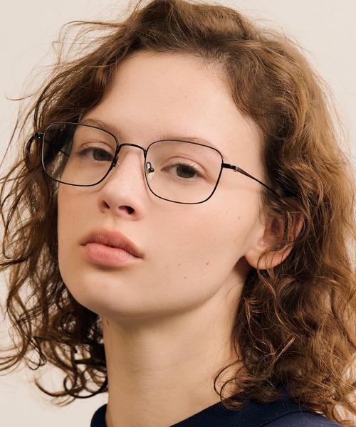 CARIN(カリン)の「CARIN(カリン) LIKA S メガネ(メガネ・レディース・ローズ系/シルバー系/ブラック・FREE)」の13枚目の写真