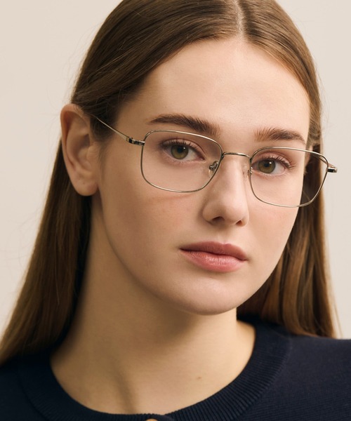 CARIN(カリン)の「CARIN(カリン) LIKA S メガネ(メガネ・レディース・ローズ系/シルバー系/ブラック・FREE)」の16枚目の写真