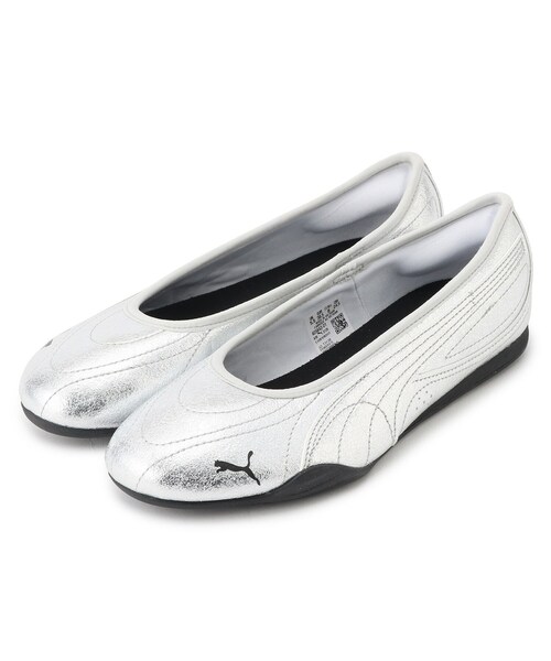 PUMA(プーマ)の「プーマ キャッチソレイユバレリーナメタリック(スニーカー・レディース・シルバー・45/35)」の2枚目の写真