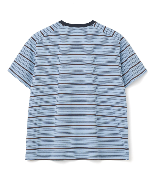 Millo Archive（ミロ アーカイブ）の「リッツストライプポケットTシャツ[スカイブルー]（Tシャツ/カットソー・メンズ・その他・MEDIUM/LARGE/X-LARGE）」の7枚目の写真
