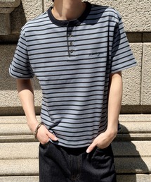 kutir(Mens)�i�N�e�B�[���i�����Y�j�j�́uASSORTED HENLEY NECK SILVER BUTTON TEE�^�A�\�[�g�w�����[�l�b�N�V���o�[�{�^��TEE�iT�V���c/�J�b�g�\�[�j�v